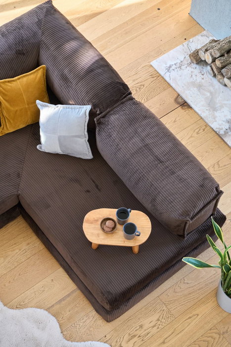 Atelier Del Sofa Kanyon Sofá-Cama Esquinero Marrón Atelier Del Sofa Kanyon Sofá-Cama Esquinero Marrón